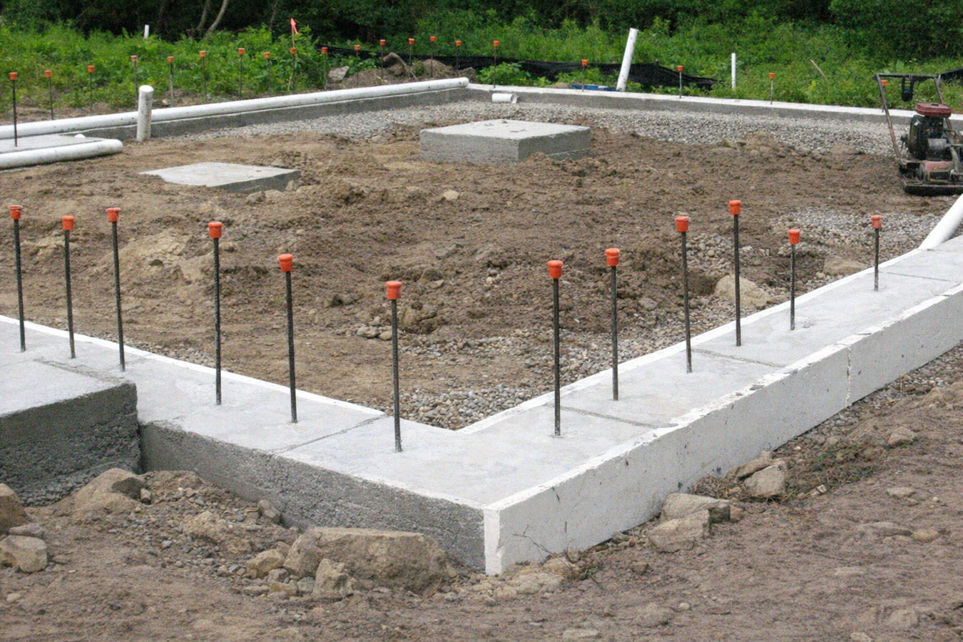 Concrete footings in Port Arthur, TX